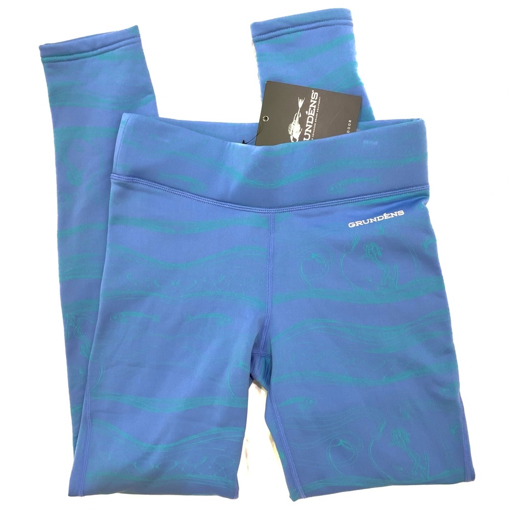 Grundéns Sky Blue Fleece Legging Pant XS
